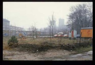 Diapositive: Bethaniendamm, Adalbertstraße, 1986