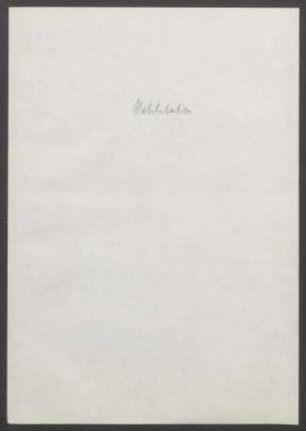 Habilitation