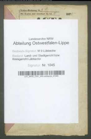 Erblasser: Rehling, Christian Heinrich: