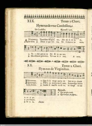 Hymnus de vno Confessore.