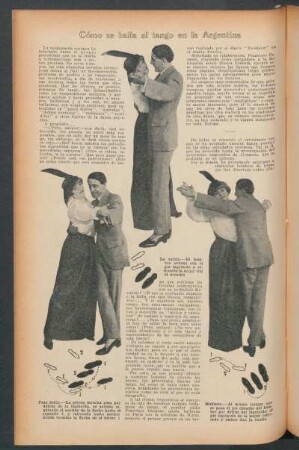 Cómo se baila el tango en la Argentina
