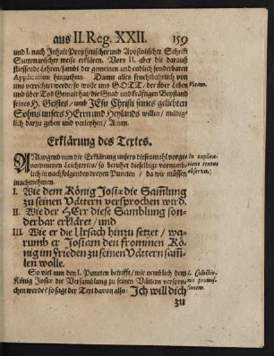 Erklärung des Textes.