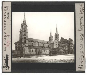 Bamberg, Dom : Außenansicht von NO