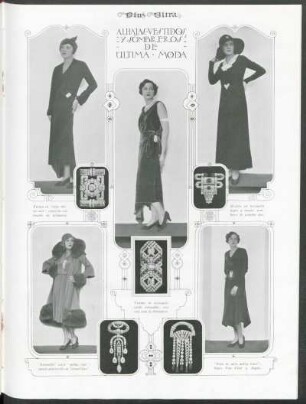 Alhajas, vestidos y sombreros de última moda