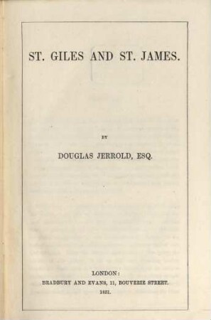 The writings of Douglas Jerrold. 1