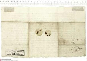 Die Brüder Engelhard und Eberhard von Buchenau bekunden, dass Frowin von Haun und dessen Ehefrau Margarete ihnen die 1525 Gulden, die sie Frowin u...