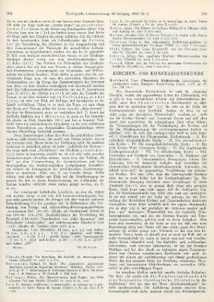 370-372 [Rezension] Meinhold, Peter, Ökumenische Kirchenkunde