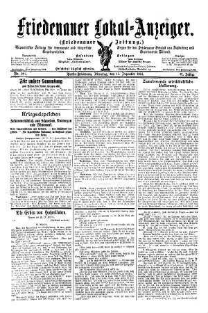 Nr. 293, 15.12.1914