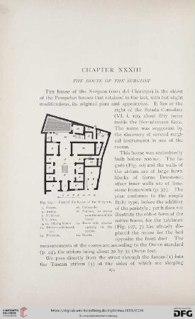 Chapter XXXIII.: The House of the Surgeon