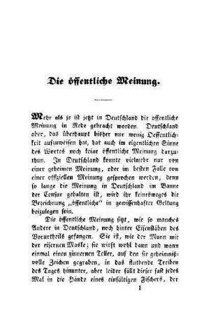 Die öffentliche Meinung