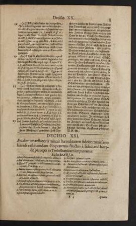 Decisio XXI.