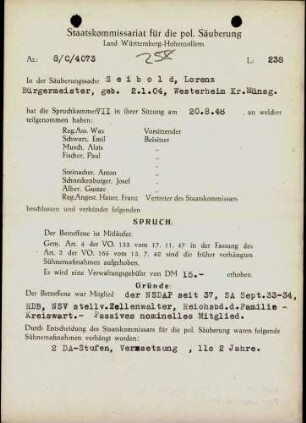 Seibold, Lorenz