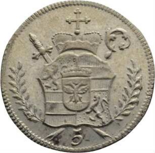 Münze, 5 Kreuzer, 1802