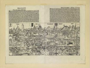 Ulm von Süden. Um 1493