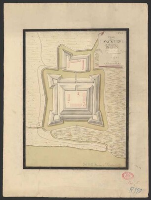 Plan von Langwedel in Herzogthum Bremen