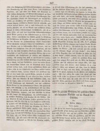 147-152 Ueber die göttliche Einsetzung des geistlichen Amtes, mit besonderer Rücksicht auf die Gewalt der Schlüssel : Fortsetzung