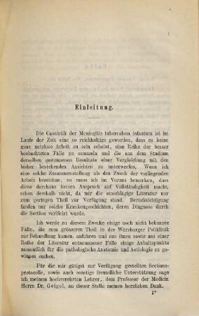 Beitrag zur pathol. Anatomie und Aetiologie von Meningitis tuberculosa infantum : Inaug.-Diss.