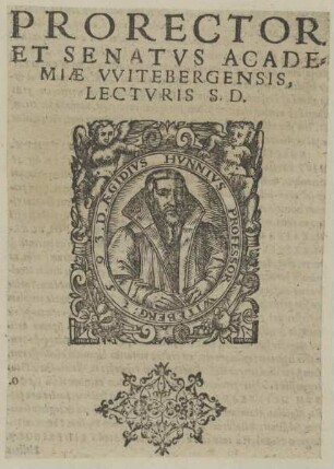 Bildnis des Aegidius Hunnius