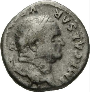 Denar des Vespasian aus dem Münzhort von Osterburken