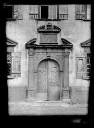 Kirchberg: Eingang zum Kloster