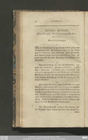 Vorerinnerungen.