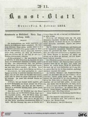 Nr. 11-20 (6. Februar – 11. März 1834)