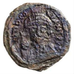 Münze, Halbfollis, 578 - 582