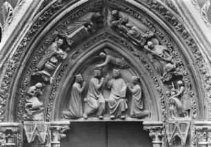 Porte Rouge (Nordportal) — Tympanon
