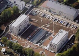 Baustelle Sächsische Landesbibliothek - Staats- und Universitätsbibliothek Dresden, Zentralbibliothek