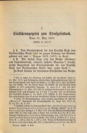 Das Strafgesetzbuch für das Deutsche Reich vom 15. Mai 1871 : Mit den Entscheidungen des Reichsgerichts. Hrsg. von P. Daude