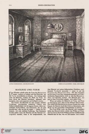 32: Materie und Form