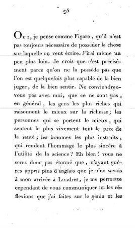 De la Langue anglaise.