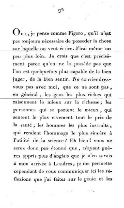 De la Langue anglaise.