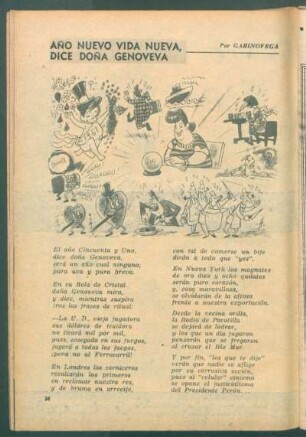 Año Nuevo vida nuevo, dice doña Genoveva