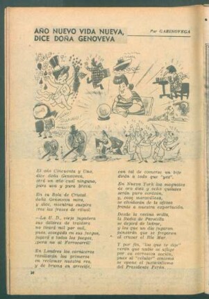 Año Nuevo vida nuevo, dice doña Genoveva
