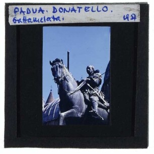 Padua, Donatello, Reiterstandbild des Gattamelata