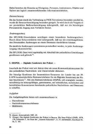 5. DISPOL - Digitales Sondernetz der Polizei