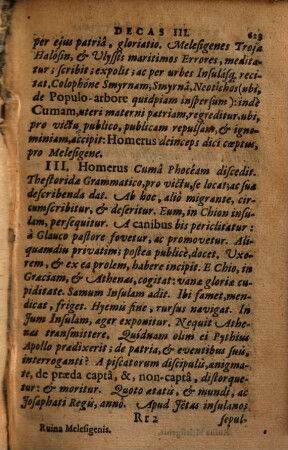 Illustrium ab orbe condito ruinarum decas ..., 3