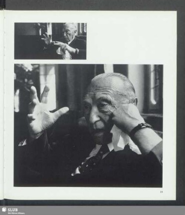 Adenauer im Gespräch