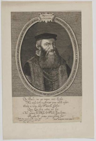 Bildnis des Hermannus Cruserius