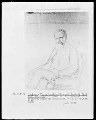 Bildnis des Chemikers Professor Hempel