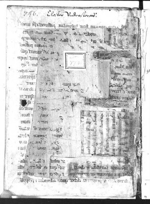 Varia latina et germanica, inprimis de arte medendi et excerpta ex Patribus, ex quibus notanda nidentur [u.a.] - BSB Clm 7746
