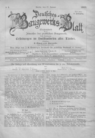 43. Jahrgang. No. 4.