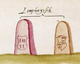 Limpurg, Herrschaft (Reichenberger Forst, Marksteinzeichen III)