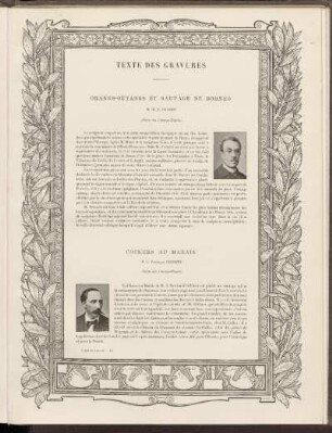 Texte des gravures