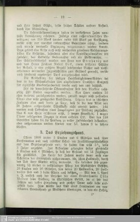 3. Das Erziehungshaus