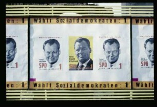Wahlplakate SPD 1.12.58.