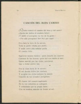 Canción del buen camino
