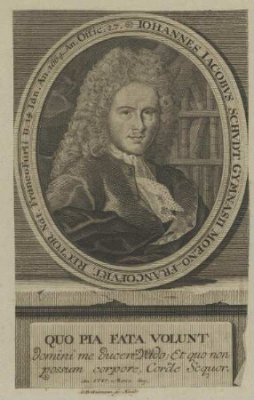 Bildnis des Iohannes Iacobvs Schvdt