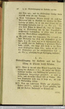 §. 51. Niederschlagung der Kalkerde aus der Auflösung in Säuren durch Alkalien